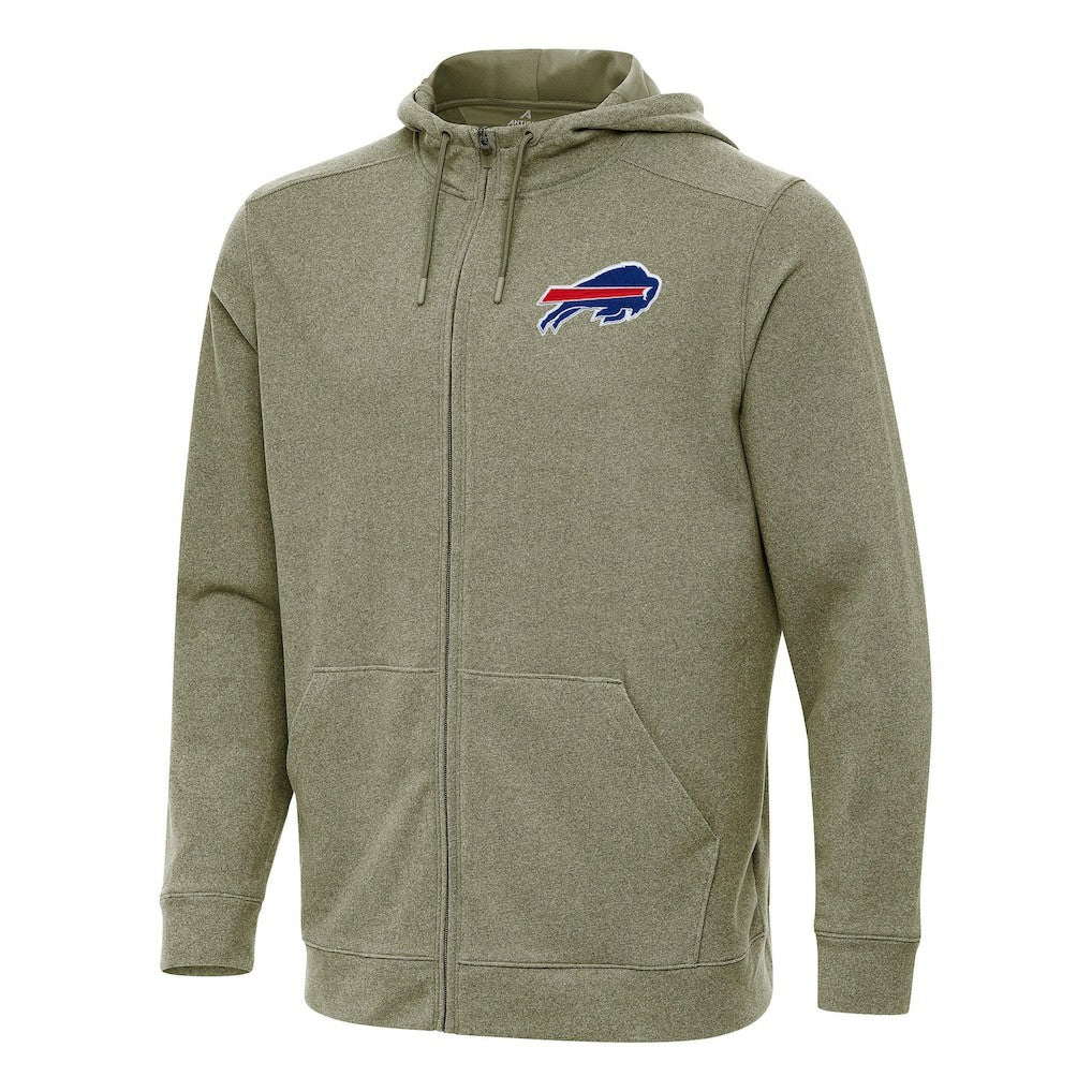 Buffalo Bills Antigua Effortless Full-Zip Hoodie | NFL Outlet