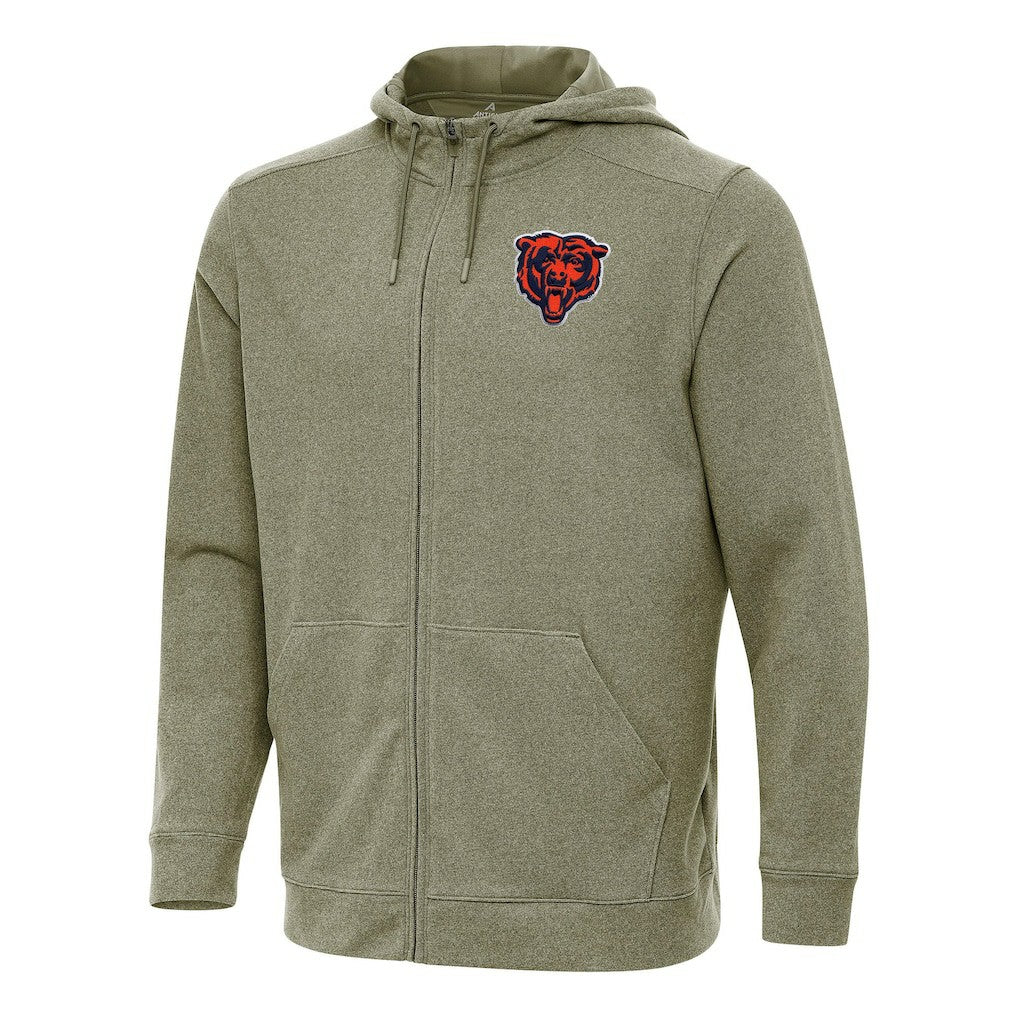 Chicago Bears Antigua Effortless Full-Zip Hoodie | NFL US