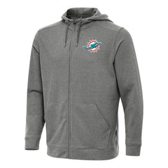 Miami Dolphins Antigua Effortless Full-Zip Hoodie | NFL Discount