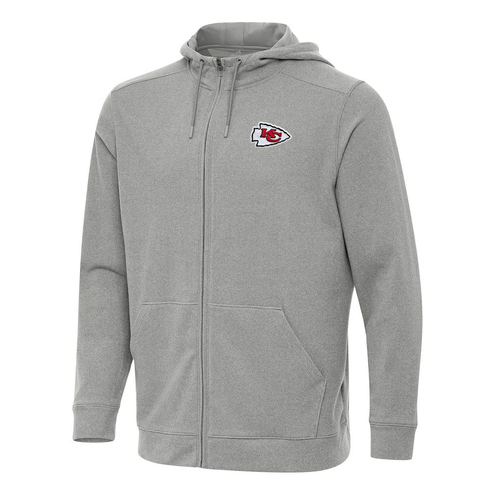 Kansas City Chiefs Antigua Effortless Full-Zip Hoodie | NFL Hot