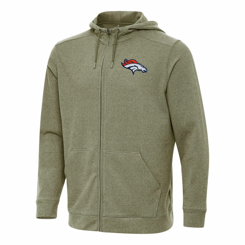 Denver Broncos Antigua Effortless Full-Zip Hoodie | NFL Near me
