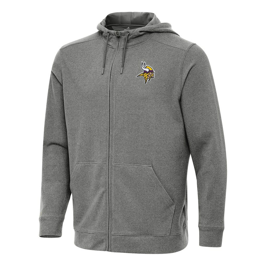 Minnesota Vikings Antigua Effortless Full-Zip Hoodie | NFL On sale