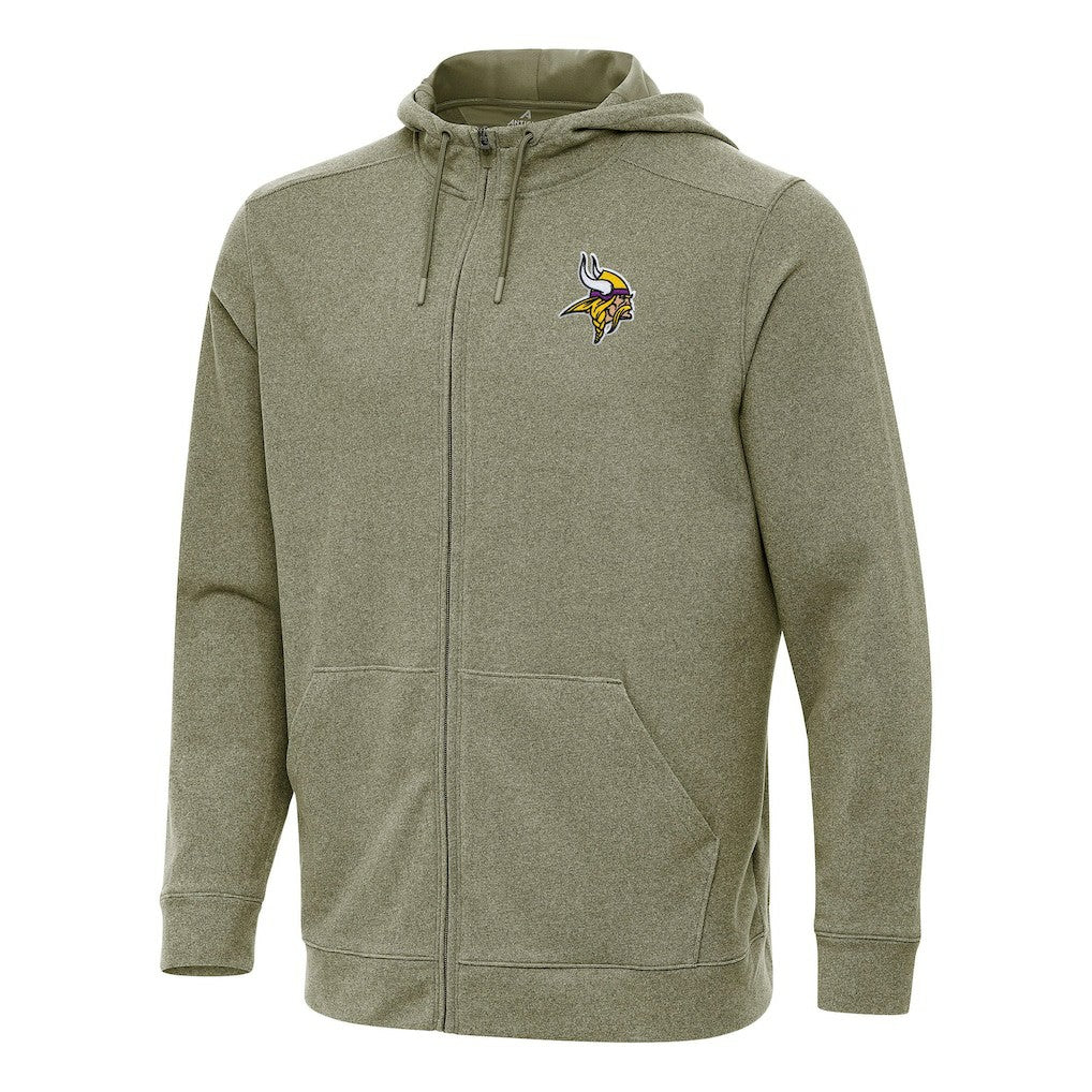 Minnesota Vikings Antigua Effortless Full-Zip Hoodie | NFL Hot