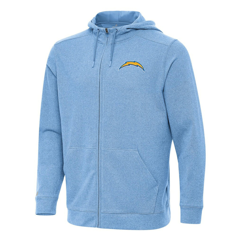 Los Angeles Chargers Antigua Effortless Full-Zip Hoodie | NFL Discount