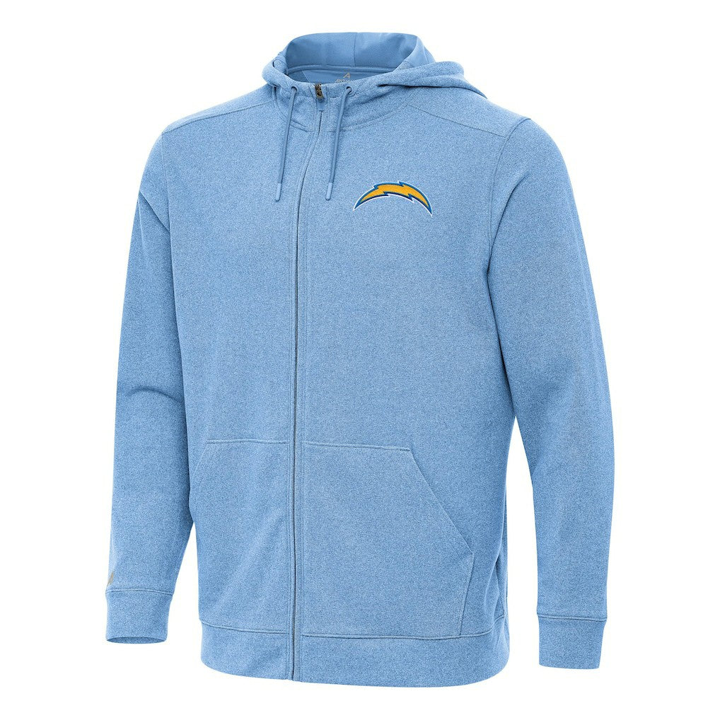 Los Angeles Chargers Antigua Effortless Full-Zip Hoodie | NFL Discount