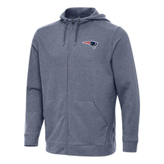 New England Patriots Antigua Effortless Full-Zip Hoodie | NFL Hot