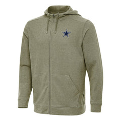 Dallas Cowboys Antigua Effortless Full-Zip Hoodie | NFL Outlet