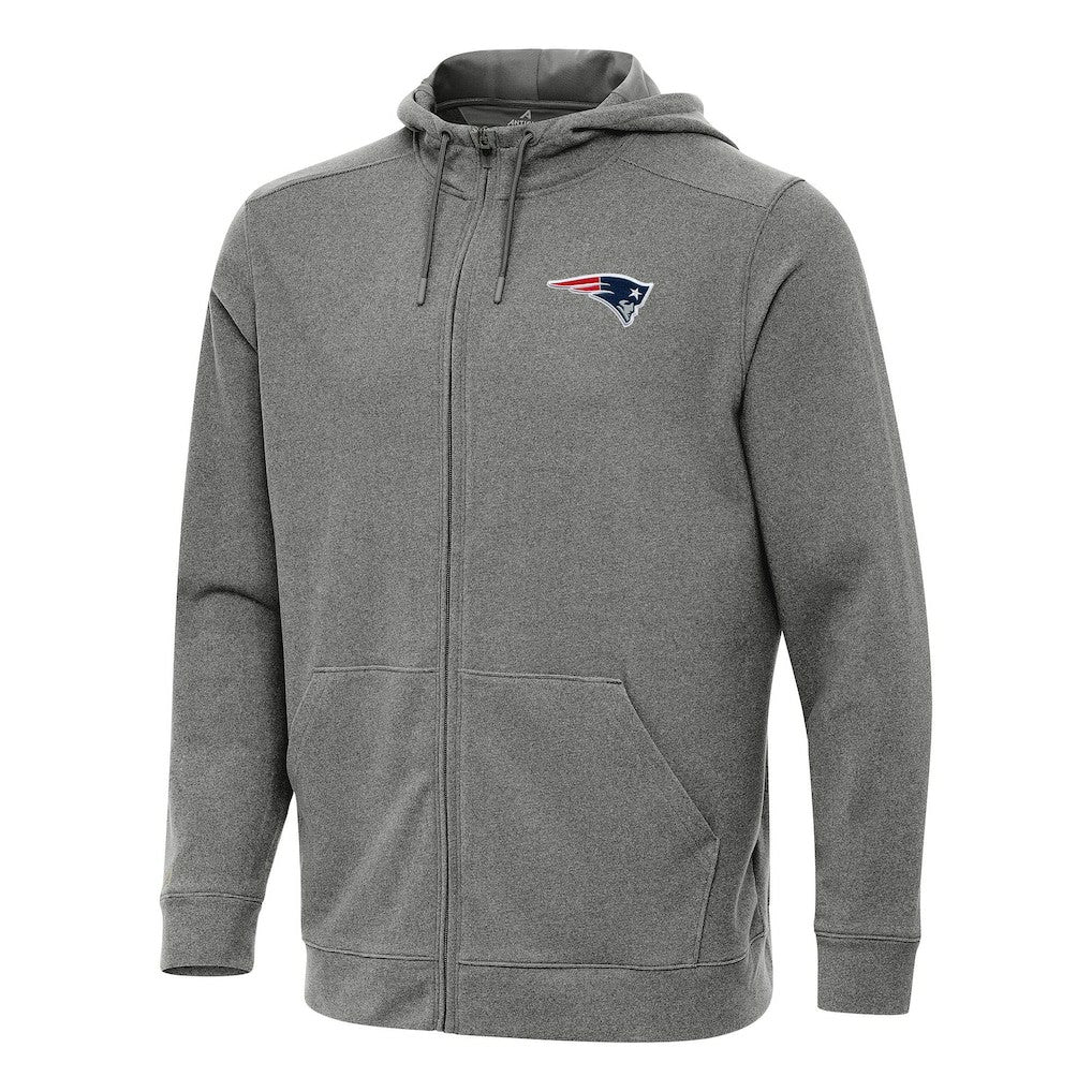 New England Patriots Antigua Effortless Full-Zip Hoodie | NFL Discount