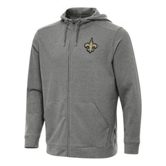 New Orleans Saints Antigua Effortless Full-Zip Hoodie | NFL On sale