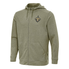 New Orleans Saints Antigua Effortless Full-Zip Hoodie | NFL Sale