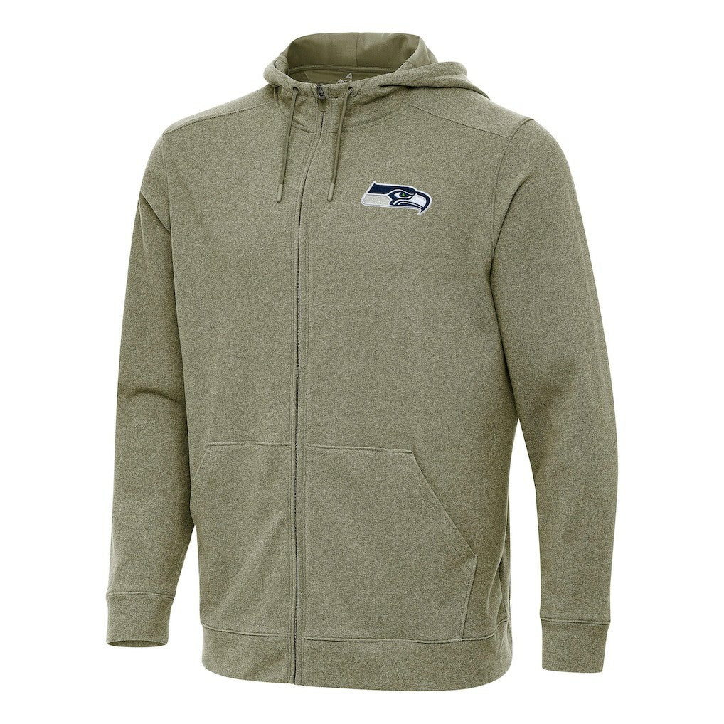 Seattle Seahawks Antigua Effortless Full-Zip Hoodie | NFL US