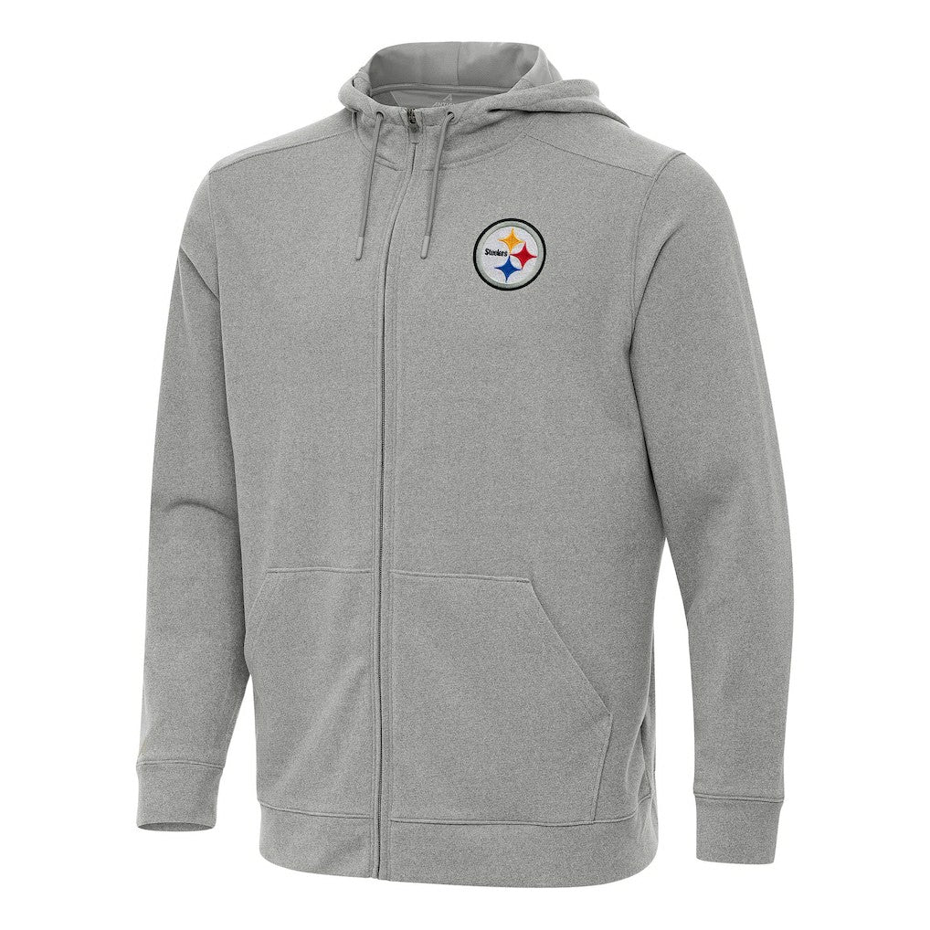 Pittsburgh Steelers Antigua Effortless Full-Zip Hoodie | NFL Hot