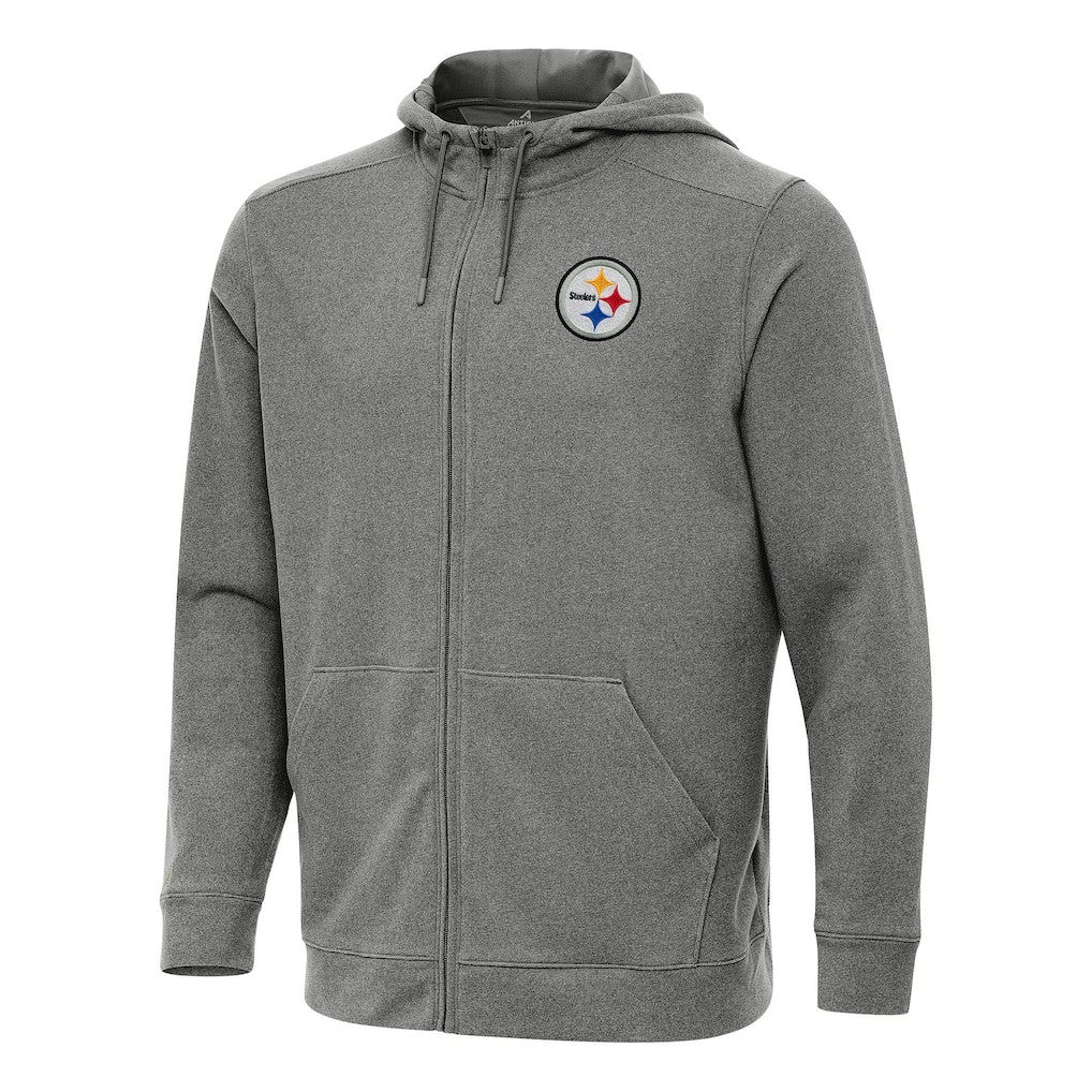 Pittsburgh Steelers Antigua Effortless Full-Zip Hoodie | NFL New