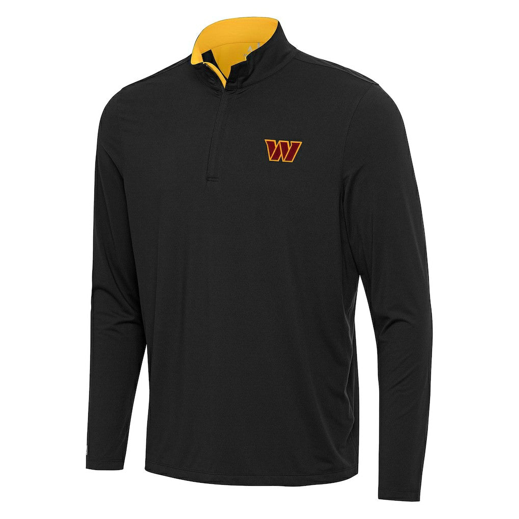 Washington Commanders Antigua Content Quarter-Zip Pullover Top | NFL Online