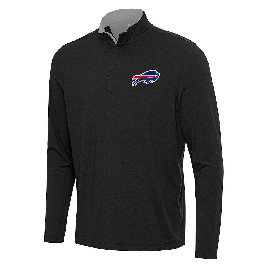 Buffalo Bills Antigua Content Quarter-Zip Pullover Top | NFL Online