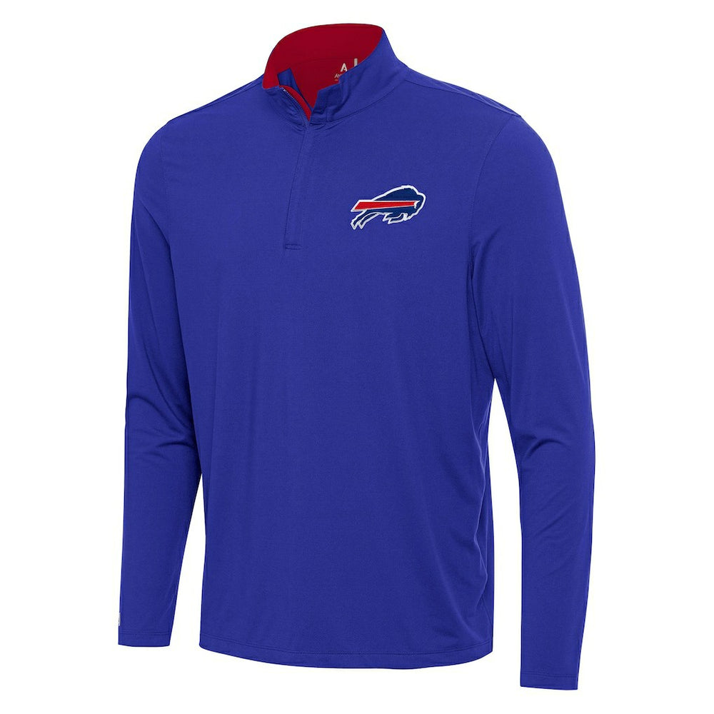 Buffalo Bills Antigua Content Quarter-Zip Pullover Top | NFL Discount