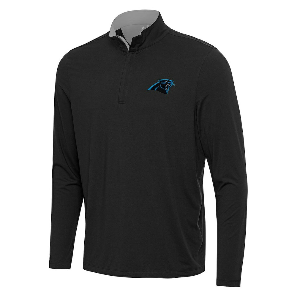 Carolina Panthers Antigua Content Quarter-Zip Pullover Top | NFL Online