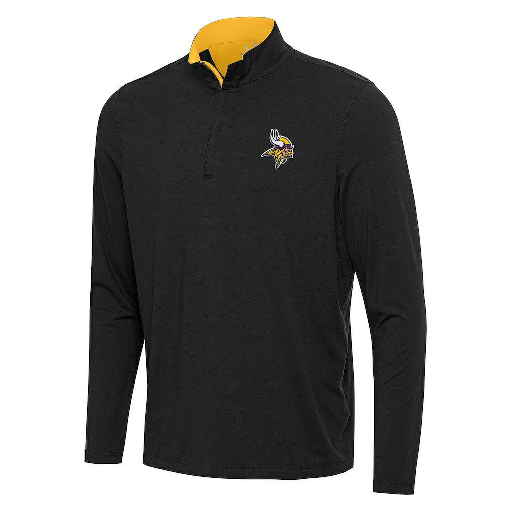Minnesota Vikings Antigua Content Quarter-Zip Pullover Top | NFL Sale