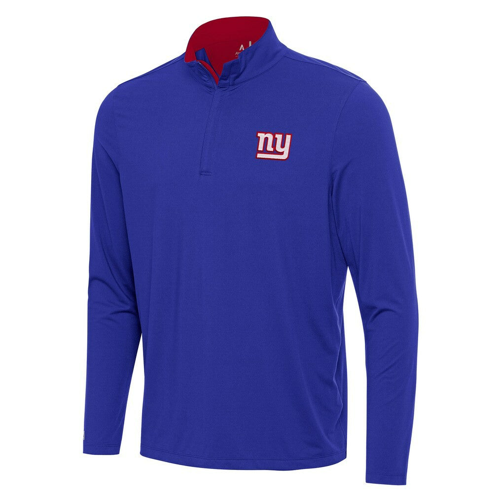 New York Giants Antigua Content Quarter-Zip Pullover Top | NFL New
