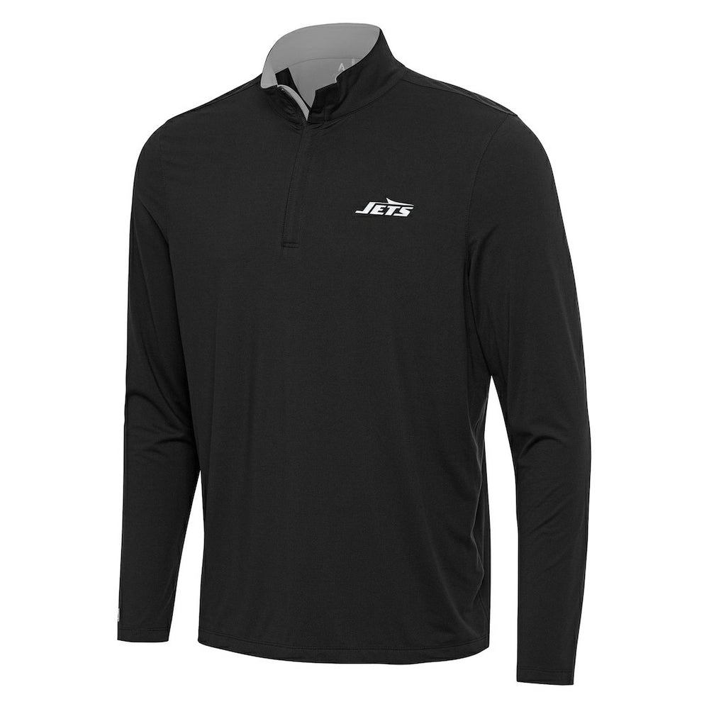 New York Jets Antigua Content Quarter-Zip Pullover Top | NFL On sale