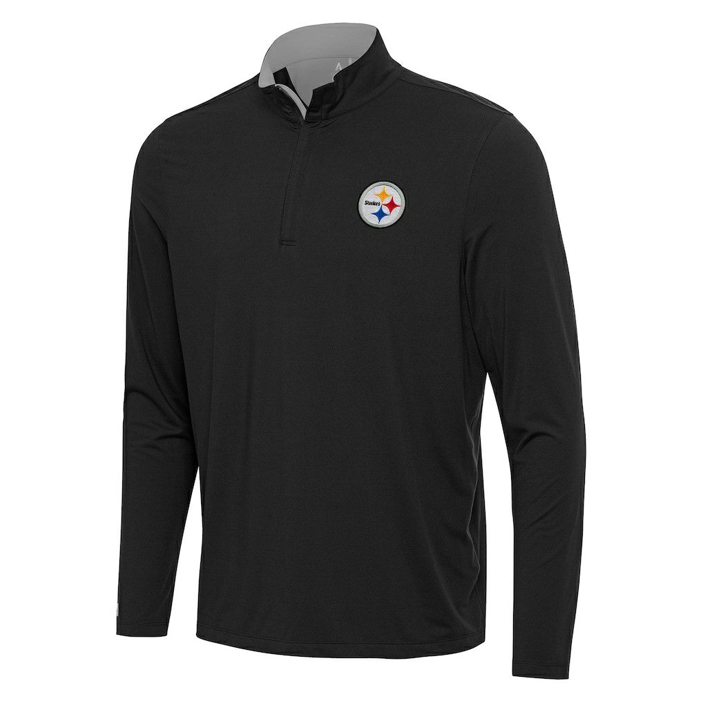 Pittsburgh Steelers Antigua Content Quarter-Zip Pullover Top | NFL Hot