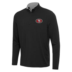 San Francisco 49ers Antigua Content Quarter-Zip Pullover Top | NFL Sale