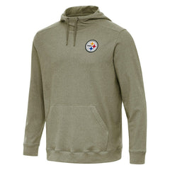 Pittsburgh Steelers Antigua Cloud Pullover Hoodie | NFL New