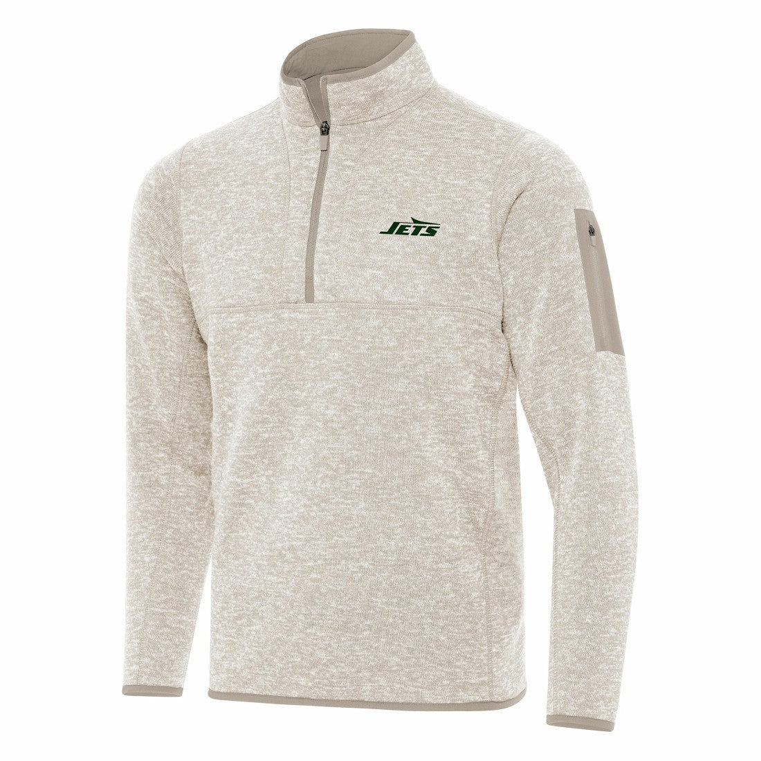 New York Jets Antigua Fortune Quarter-Zip Pullover Jacket | NFL Near me