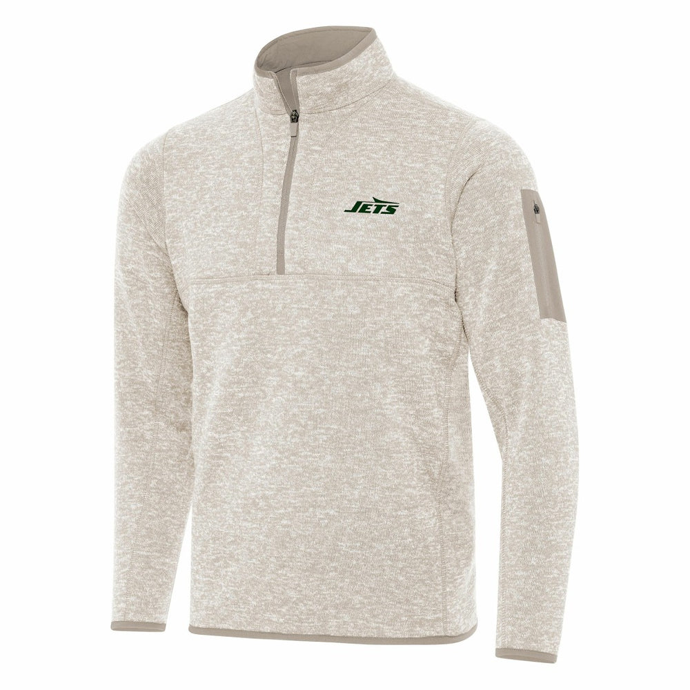 New York Jets Antigua Fortune Quarter-Zip Pullover Jacket | NFL Near me