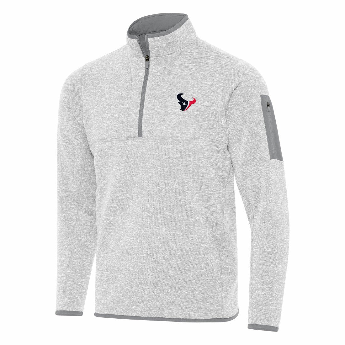 Houston Texans Antigua Fortune Quarter-Zip Pullover Jacket | NFL Hot