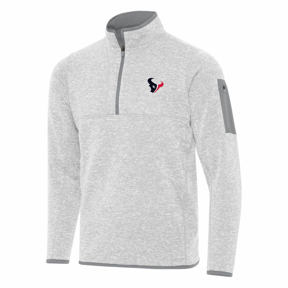 Houston Texans Antigua Fortune Quarter-Zip Pullover Jacket | NFL Hot