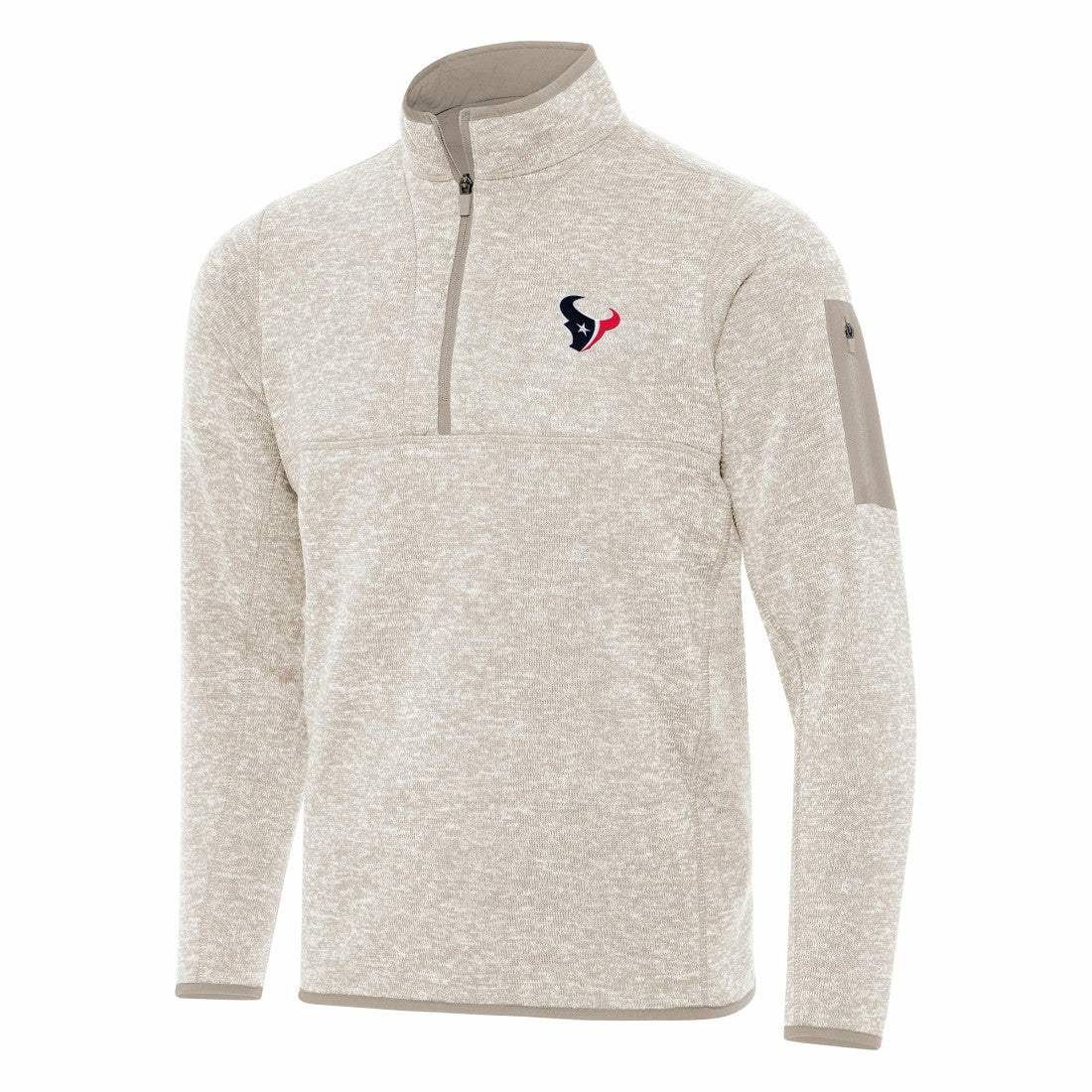 Houston Texans Antigua Fortune Quarter-Zip Pullover Jacket | NFL Discount