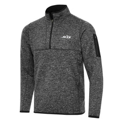 New York Jets Antigua Fortune Quarter-Zip Pullover Jacket | NFL Outlet