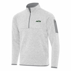 New York Jets Antigua Fortune Quarter-Zip Pullover Jacket | NFL US