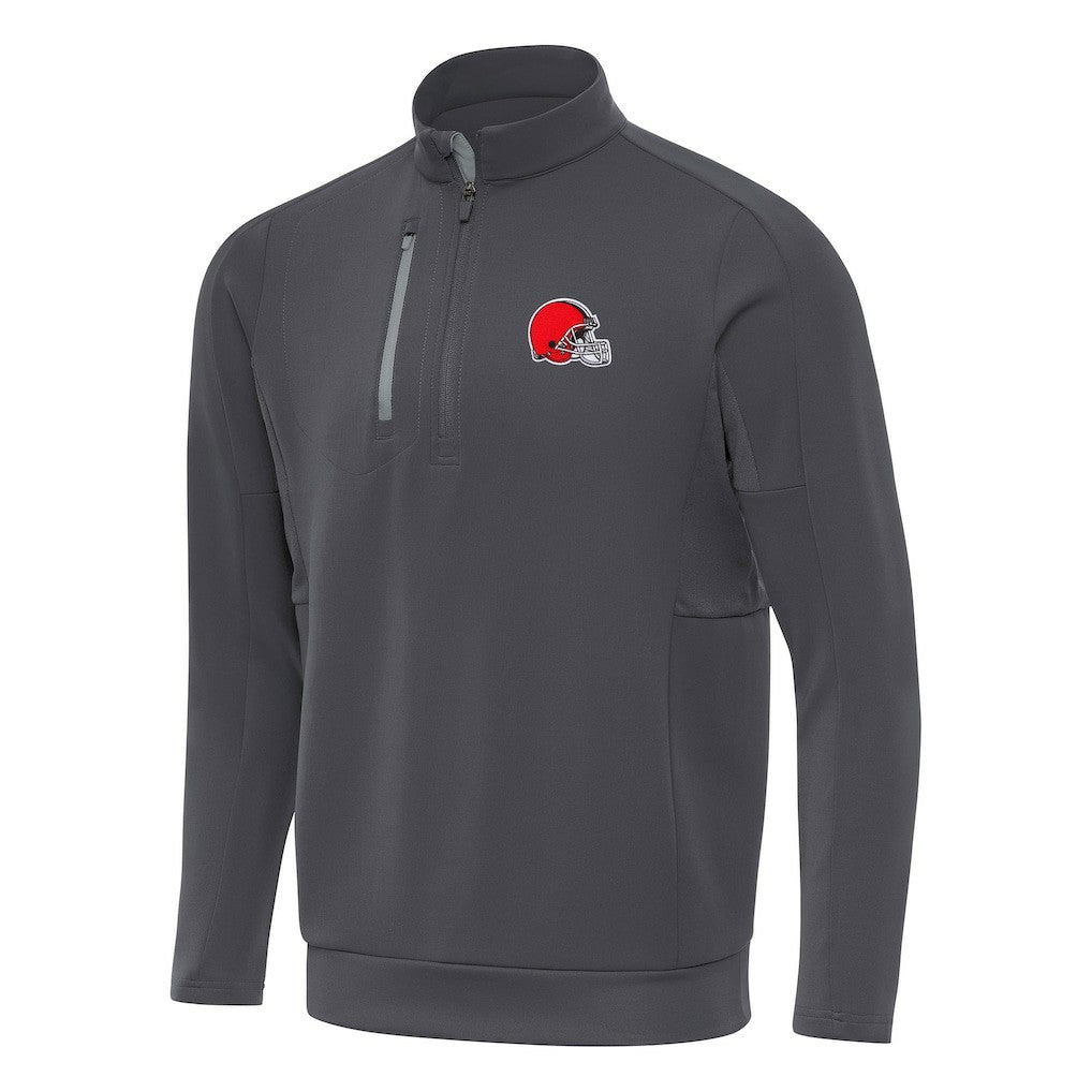 Cleveland Browns Antigua Generation Quarter-Zip Pullover Top | NFL US