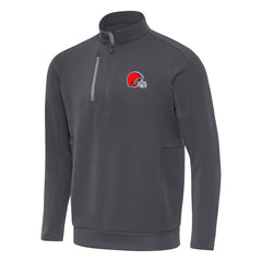 Cleveland Browns Antigua Generation Quarter-Zip Pullover Top | NFL US