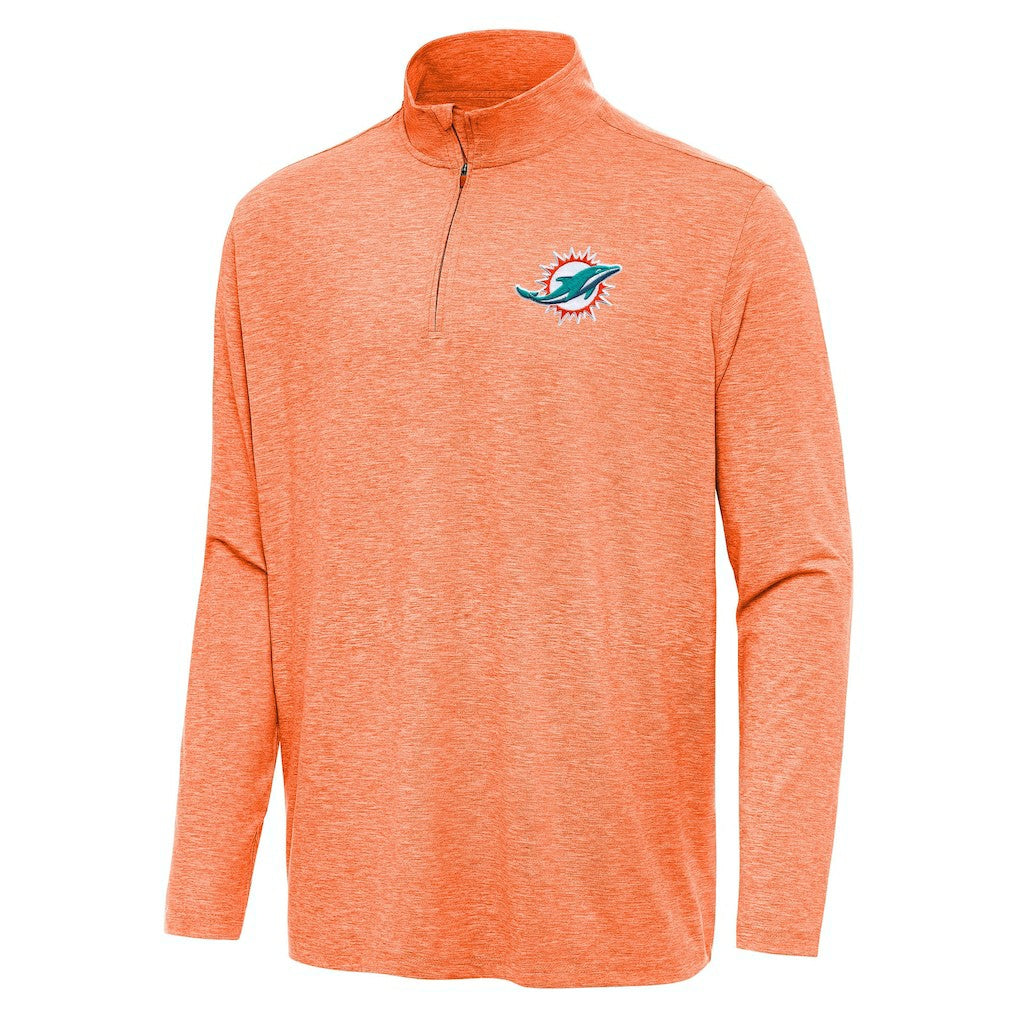 Miami Dolphins Antigua Hunk Quarter-Zip Jacket | NFL Discount