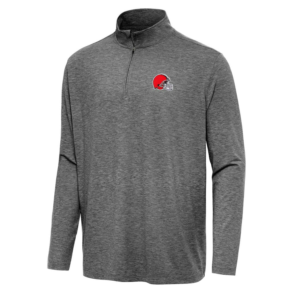 Cleveland Browns Antigua Hunk Quarter-Zip Jacket | NFL Online