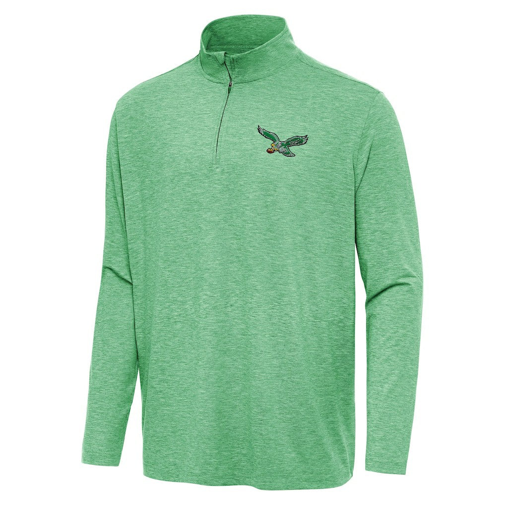 Philadelphia Eagles Antigua Hunk Quarter-Zip Jacket | NFL Discount