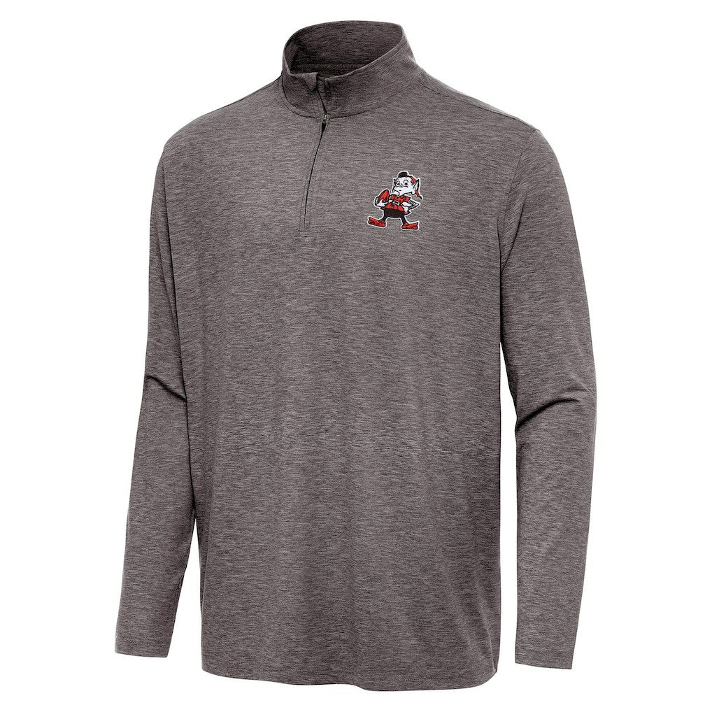 Cleveland Browns Antigua Hunk Quarter-Zip Jacket | NFL On sale