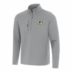 Green Bay Packers Antigua Insider Quarter-Zip Pullover Top | NFL Online