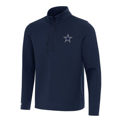 Dallas Cowboys Antigua Insider Quarter-Zip Pullover Top | NFL Outlet
