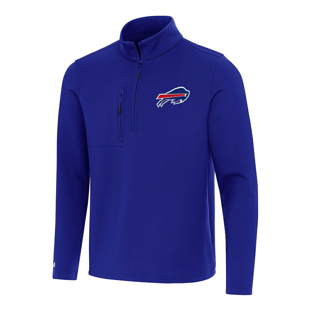 Buffalo Bills Antigua Insider Quarter-Zip Pullover Top | NFL Sale