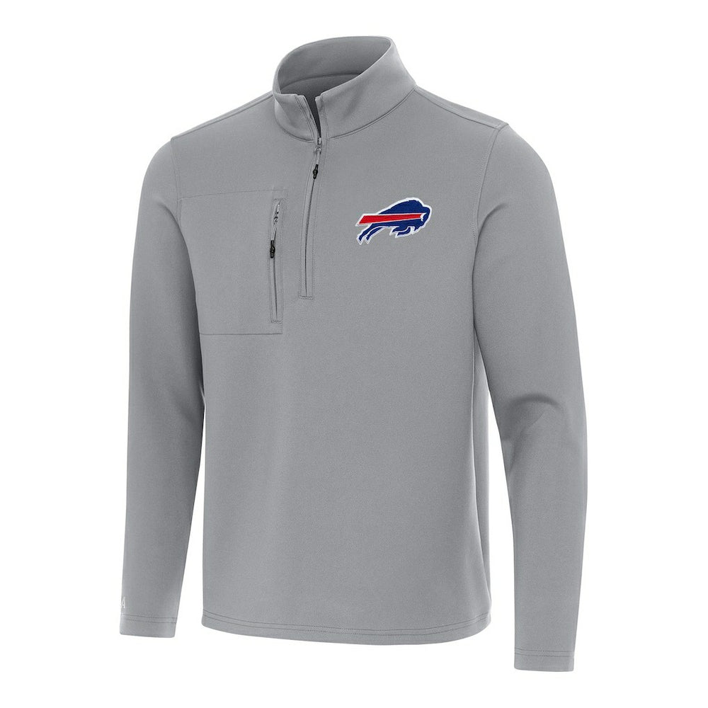 Buffalo Bills Antigua Insider Quarter-Zip Pullover Top | NFL Discount