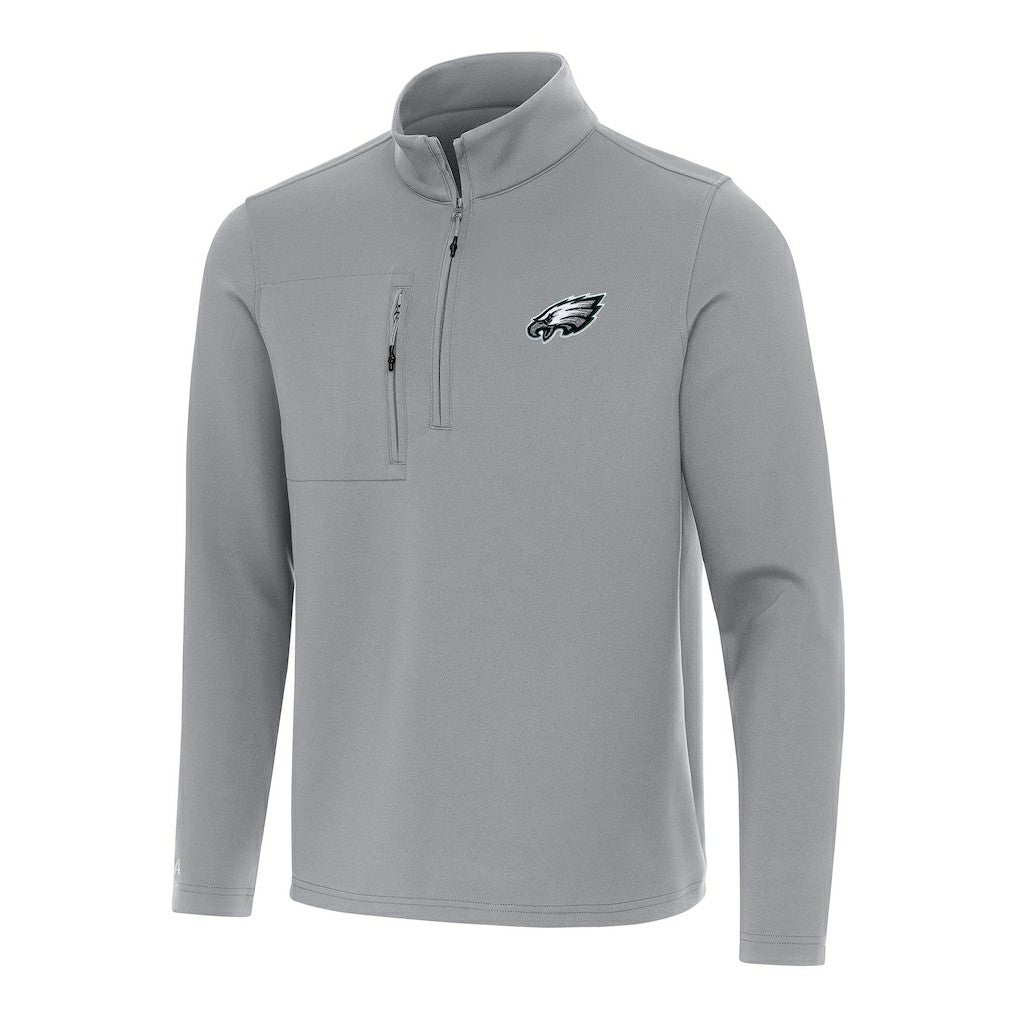 Philadelphia Eagles Antigua Insider Quarter-Zip Pullover Top | NFL Hot