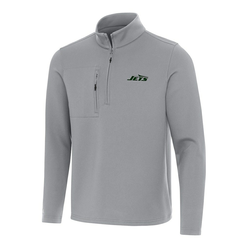 New York Jets Antigua Insider Quarter-Zip Pullover Top | NFL Discount