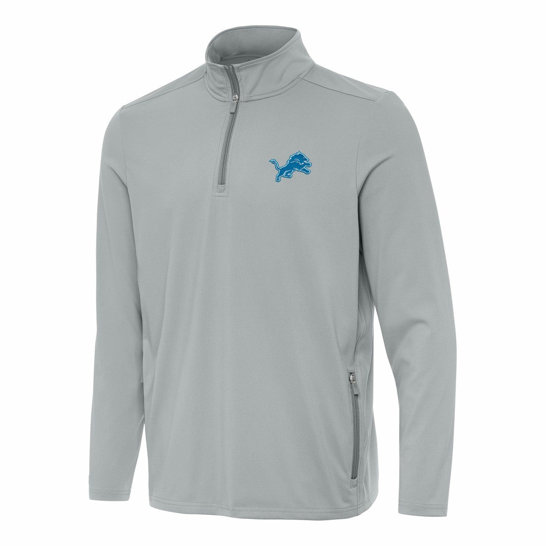 Detroit Lions Antigua Perilous Quarter-Zip Pullover Top | NFL US