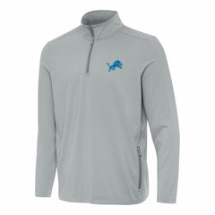 Detroit Lions Antigua Perilous Quarter-Zip Pullover Top | NFL US