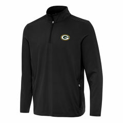 Green Bay Packers Antigua Perilous Quarter-Zip Pullover Top | NFL Online