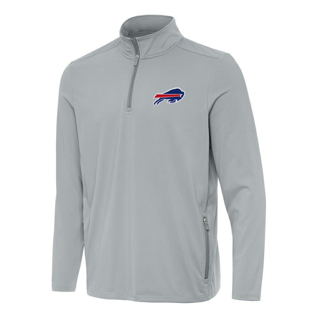 Buffalo Bills Antigua Perilous Quarter-Zip Pullover Top | NFL Discount